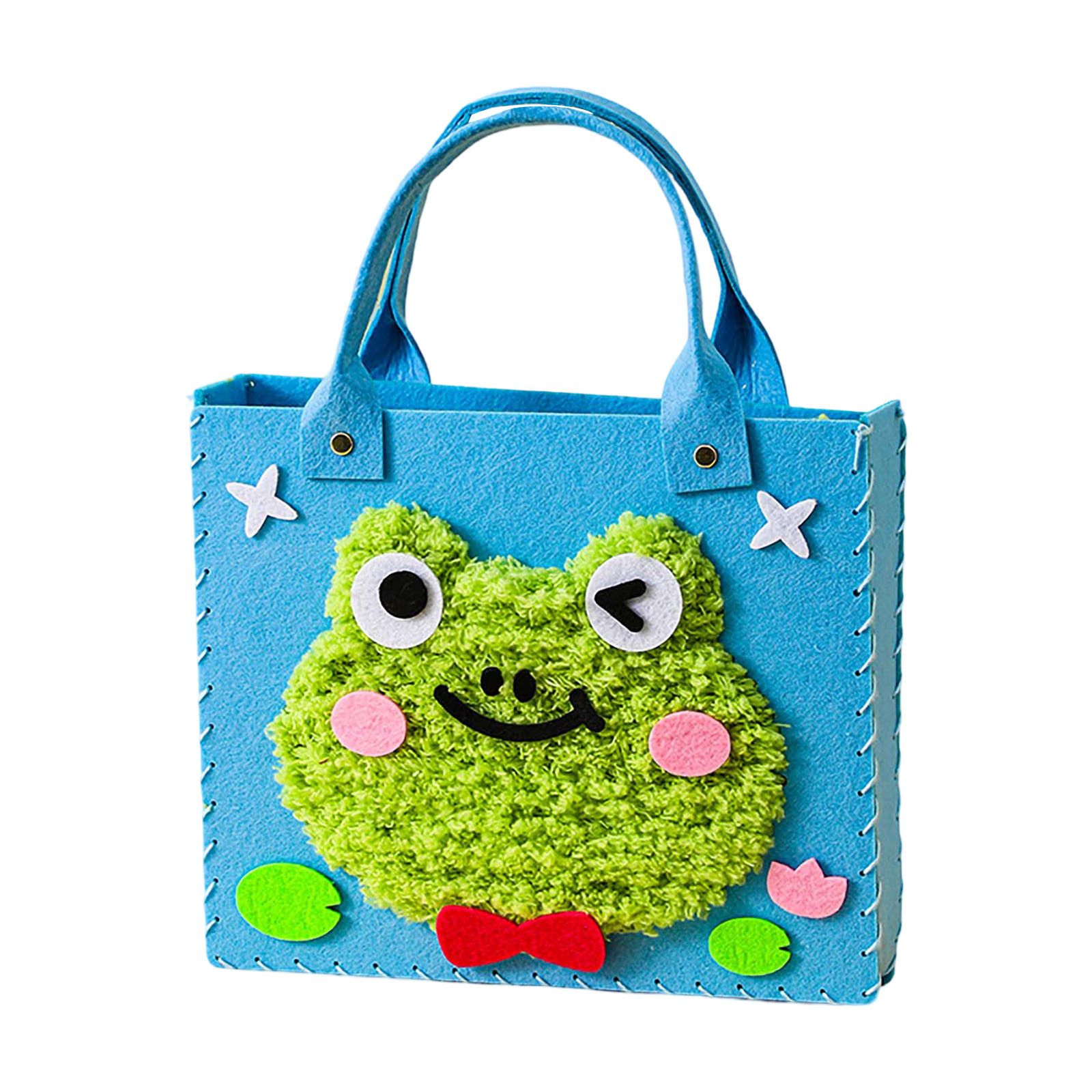 thumbnail image 2 of DIY Bordado Muñeca Set Caricatura Animal Costura Artesanía Kit Bolso Material Pack Obtener Un lindo bolso hecho a mano, 2 of 2